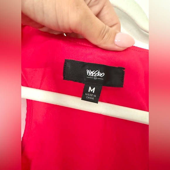 Mossimo Ruffle Tank Bright Pink - Picture 4 of 5